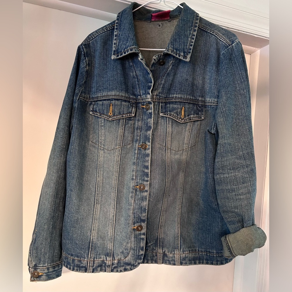 XL retro demin jacket XL by Carol’s Denim y2k